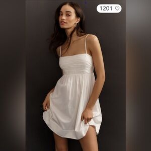 Anthropologie Forever That Girl Airy Babydoll Mini Dress NWT